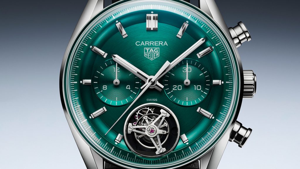 El Carrera de TAG Heuer se viste de un inédito verde